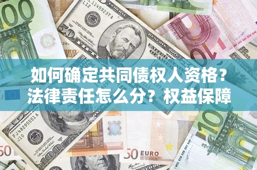 武汉如何确定共同债权人资格？法律责任怎么分？权益保障技巧揭秘！