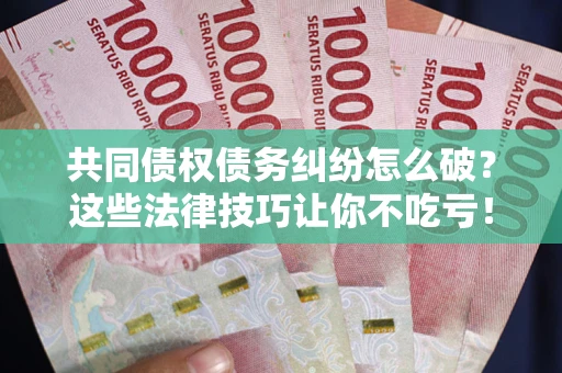 武汉共同债权债务纠纷怎么破？这些法律技巧让你不吃亏！