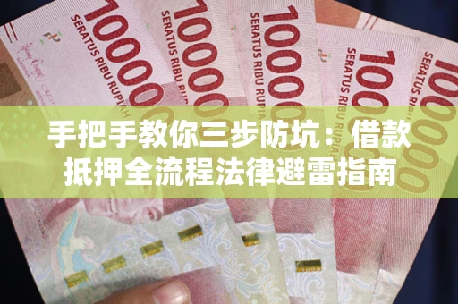 武汉手把手教你三步防坑：借款抵押全流程法律避雷指南
