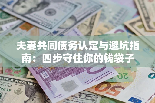 武汉夫妻共同债务认定与避坑指南：四步守住你的钱袋子