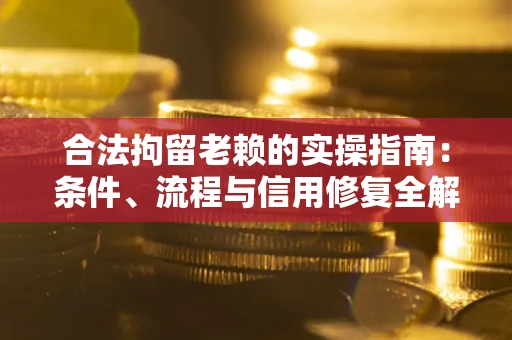 武汉合法拘留老赖的实操指南：条件、流程与信用修复全解析